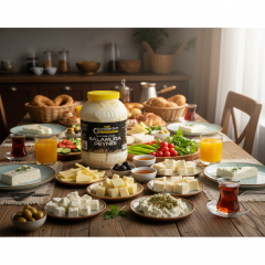 Hakiki Şırdan Mayalı Köy Peyniri (Salamura) - 3.5 Kg Bidon