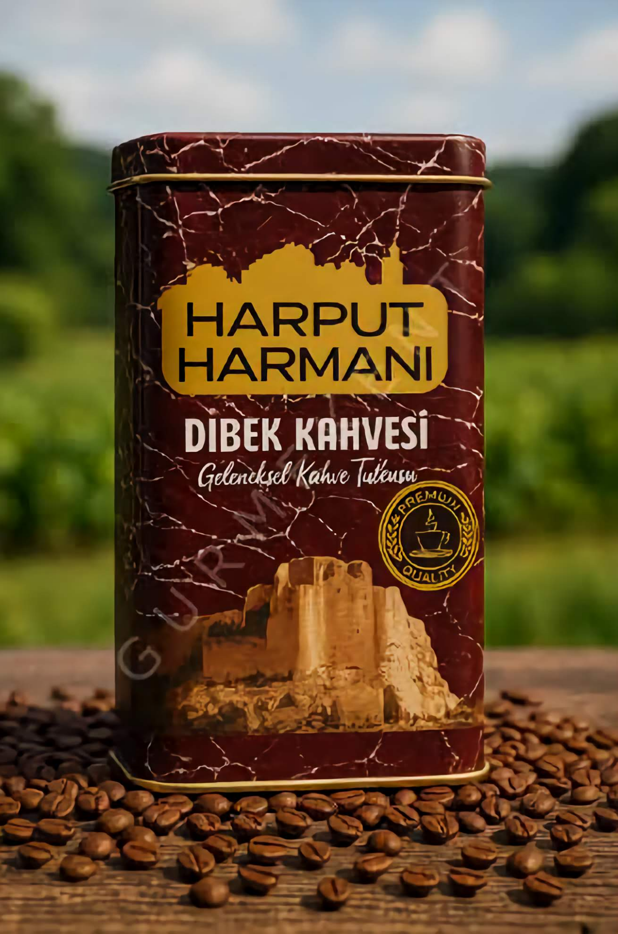 Gurmekent Harput Harmanı Dibek Kahvesi (Bol Kahveli) - 500 gr