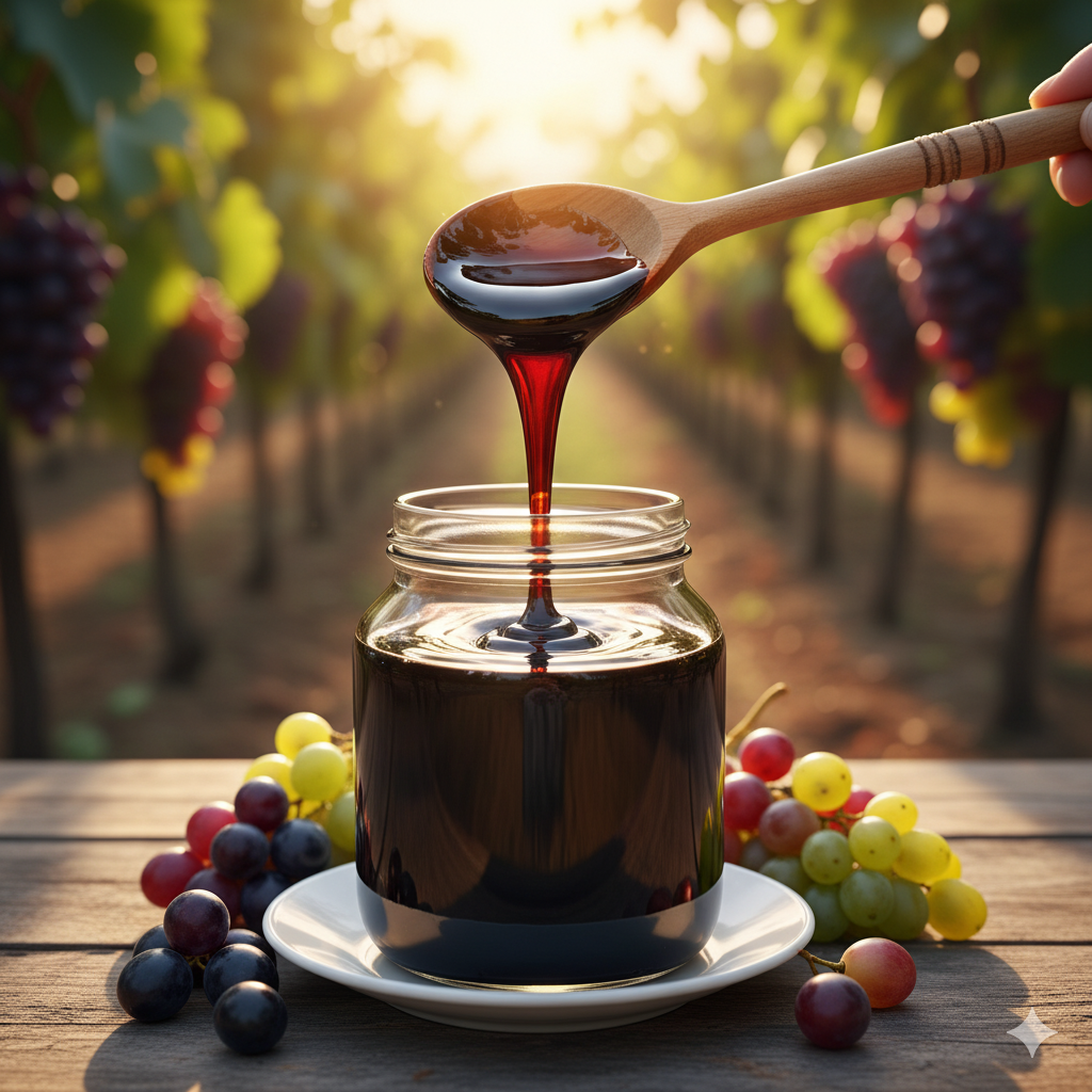 Hakiki Köy Üzüm Pekmezi (Geleneksel Yapım) - Şekersiz