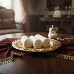 Fındık Ezmeli Sultan Lokum - Rulo Sarma (İçi Dolgulu)