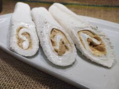 Fındık Ezmeli Sultan Lokum - Rulo Sarma (İçi Dolgulu)