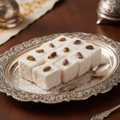 Antep Fıstıklı Sultan Lokumu - Bol Fıstıklı ve Hindistan Cevizli