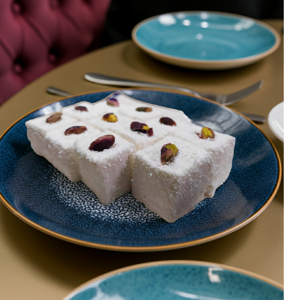 Antep Fıstıklı Sultan Lokumu - Bol Fıstıklı ve Hindistan Cevizli