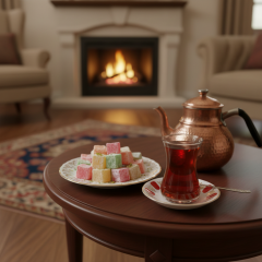 Karışık Meyveli Kuş Lokumu - Yumuşak ve Taze (Minik Küp)