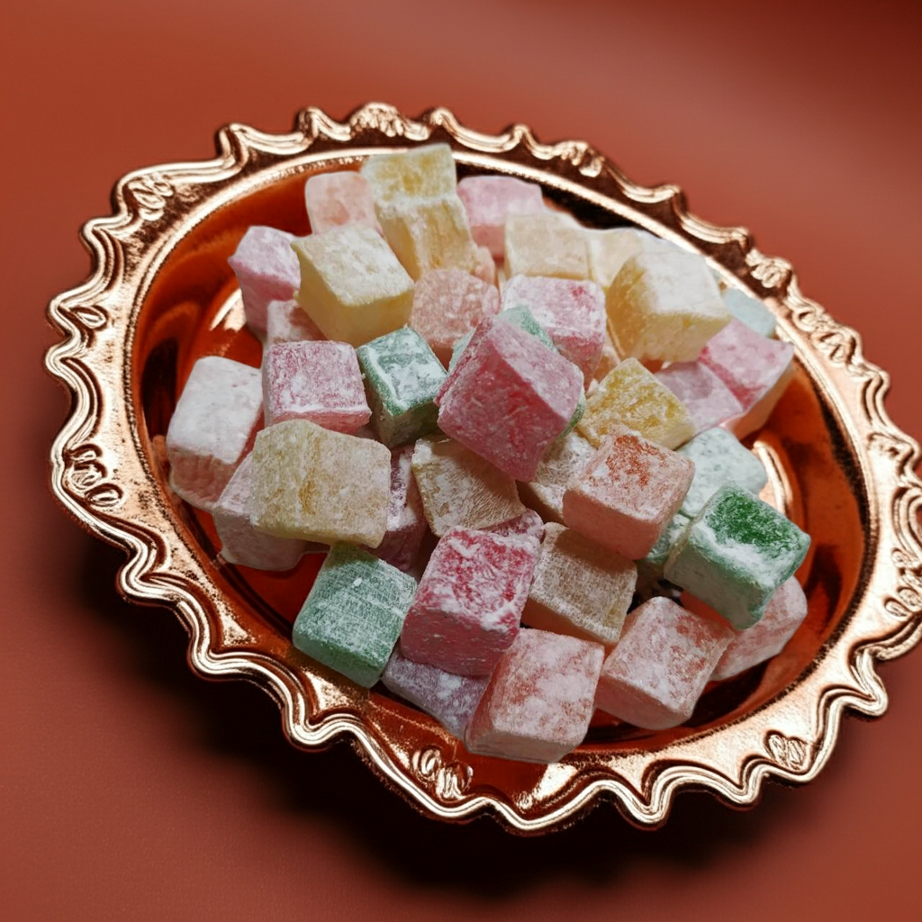 Karışık Meyveli Kuş Lokumu - Yumuşak ve Taze (Minik Küp)